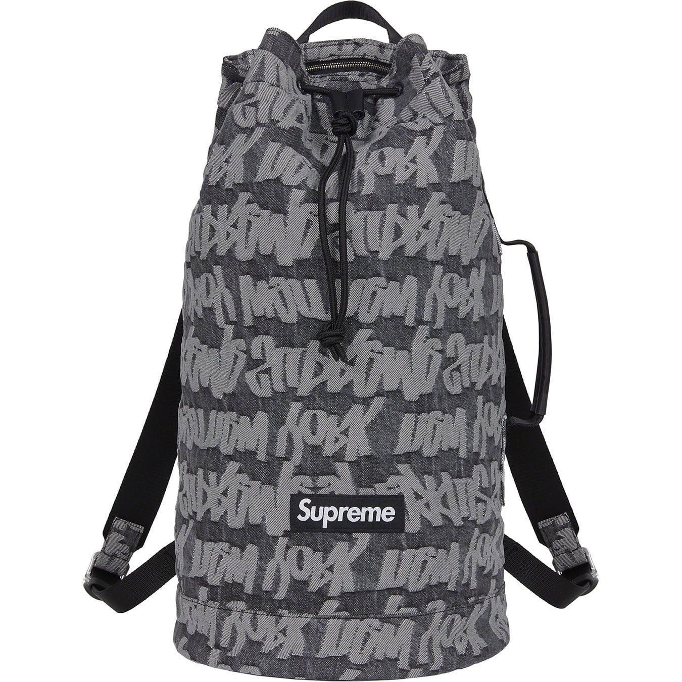 Fat Tip Jacquard Denim Backpack view 14